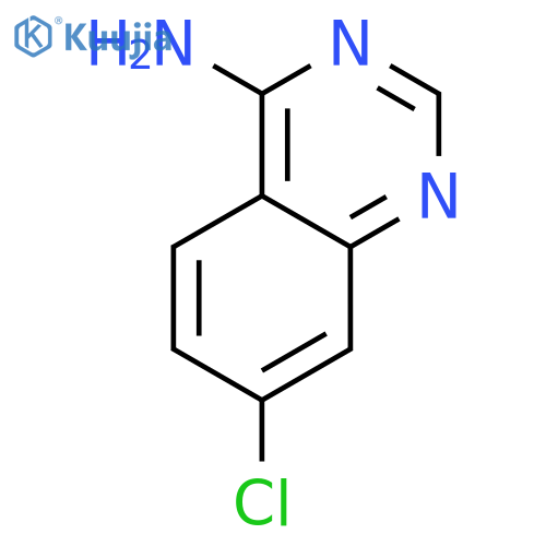 4-Amino-7-chloroquinazoline structure