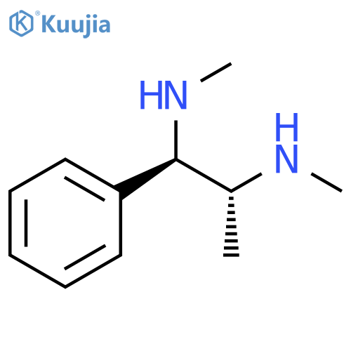 1,2-Propanediamine, N1,N2-dimethyl-1-phenyl-, (1R,2R)- structure