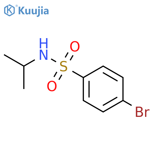 4-Bromo-N-isopropylbenzenesulfonamide structure