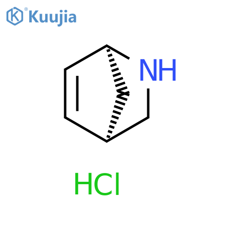 2-Azabicyclo[2.2.1]hept-5-ene, hydrochloride (1:1), (1R,4S)-rel- structure