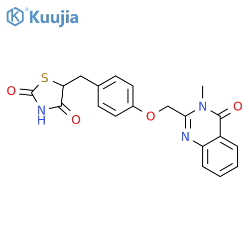 Balaglitazone structure