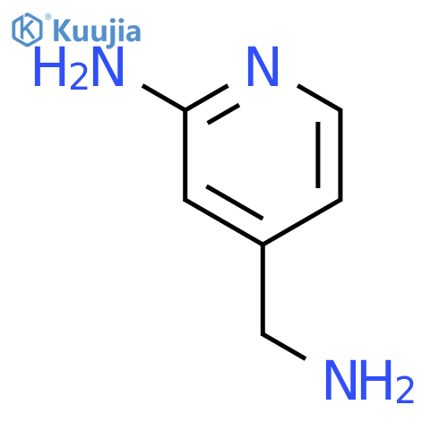 4-Aminomethyl-pyridin-2-ylamine structure