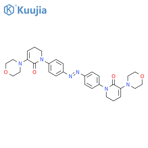 Bis(3-morpholino-5,6-dihydropyridine)diazene Apixaban structure