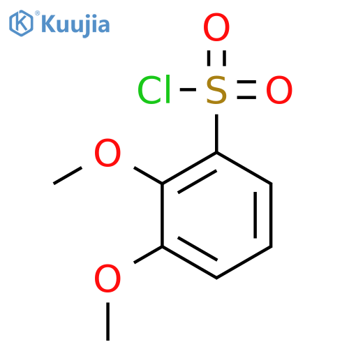 2,3-dimethoxybenzenesulfonyl Chloride structure
