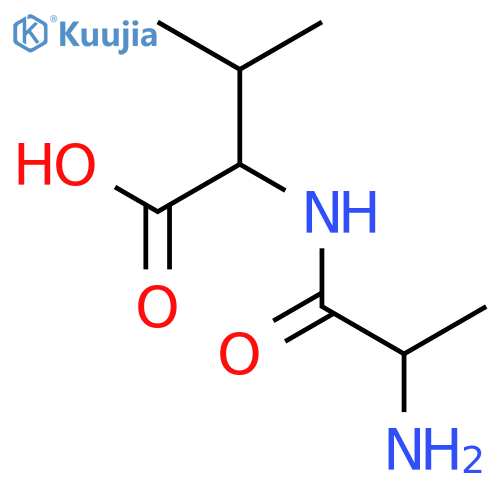 DL-Alanyl-DL-valine structure
