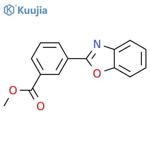 Methyl 3-(benzo[d]oxazol-2-yl)benzoate structure