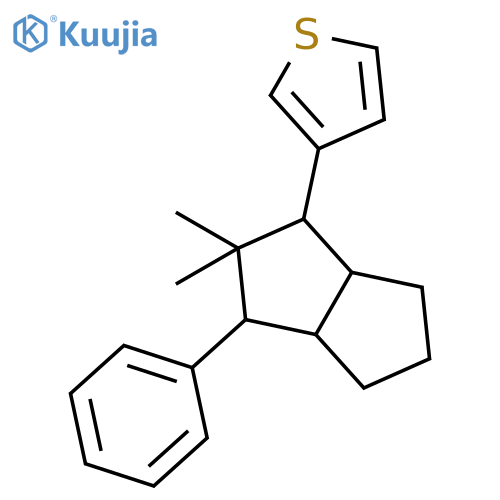 1,3-Pentalenediyl, octahydro-2,2-dimethyl-1-phenyl-3-(3-thienyl)- structure