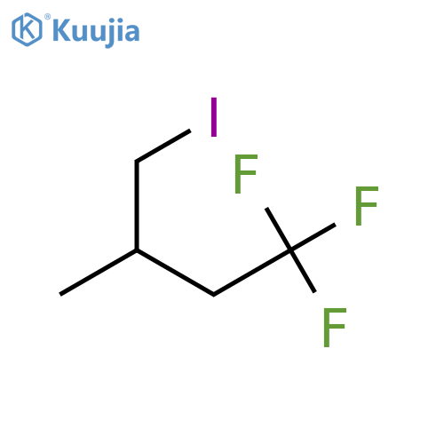 1,1,1-trifluoro-4-iodo-3-methylbutane structure