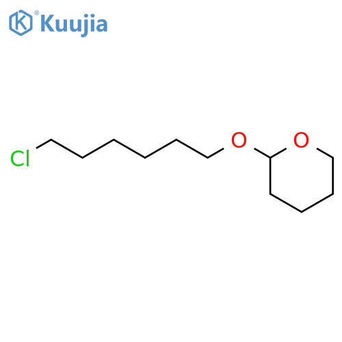 2H-Pyran,2-[(6-chlorohexyl)oxy]tetrahydro- structure