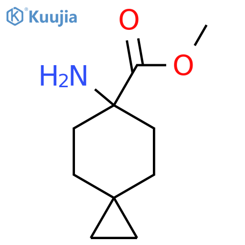 methyl 6-aminospiro2.5octane-6-carboxylate structure