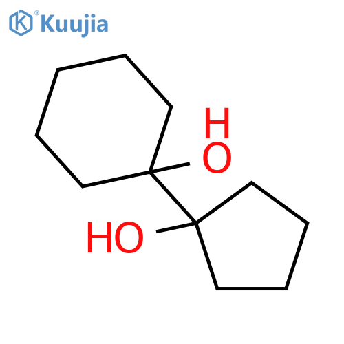 Cyclohexanol,1-(1-hydroxycyclopentyl)- structure