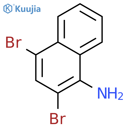 2,4-Dibromonaphthalen-1-amine structure