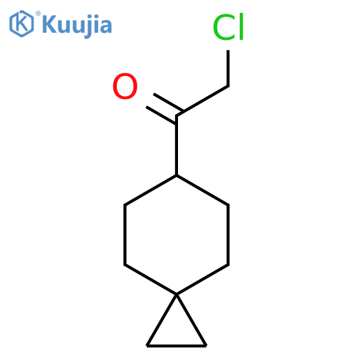 2-chloro-1-{spiro2.5octan-6-yl}ethan-1-one structure