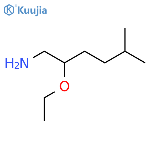 2-ethoxy-5-methylhexan-1-amine structure