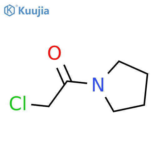 2-chloro-1-(pyrrolidin-1-yl)ethan-1-one structure