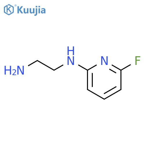 N1-(6-fluoropyridin-2-yl)ethane-1,2-diamine structure