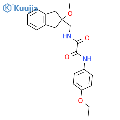 N'-(4-ethoxyphenyl)-N-[(2-methoxy-2,3-dihydro-1H-inden-2-yl)methyl]ethanediamide structure