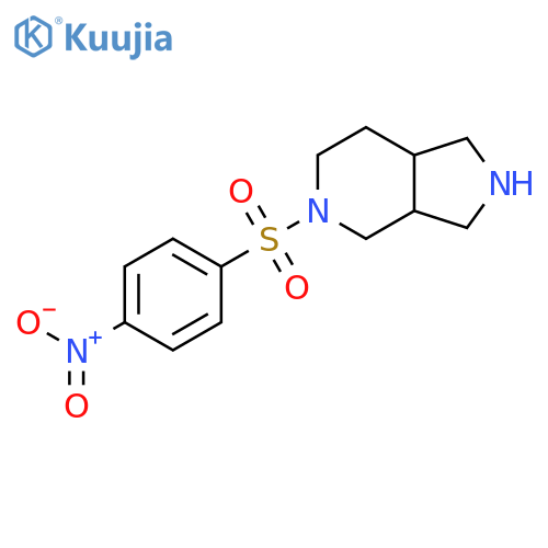 5-(4-nitrobenzenesulfonyl)-octahydro-1H-pyrrolo[3,4-c]pyridine structure