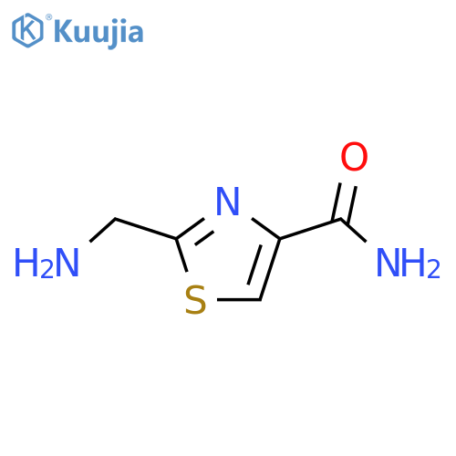2-(aminomethyl)-1,3-thiazole-4-carboxamide structure