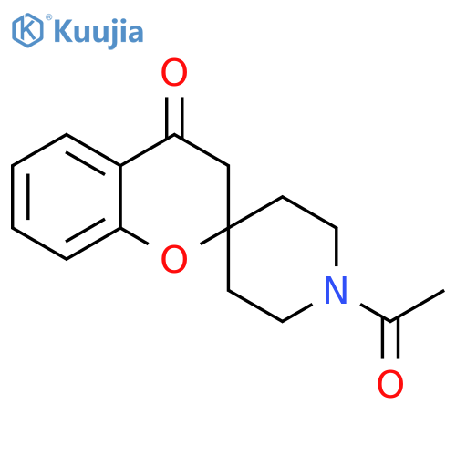 1'-acetylspiro[chroman-2,4'-piperidin]-4-one structure