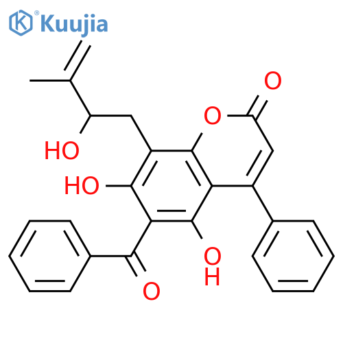 Pedilanthocoumarin B; Δ3'''-Isomer, 2'''ξ-hydroxy structure