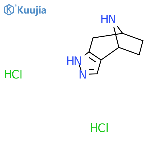 4,5,11-triazatricyclo6.2.1.0,2,6undeca-2(6),3-diene dihydrochloride structure