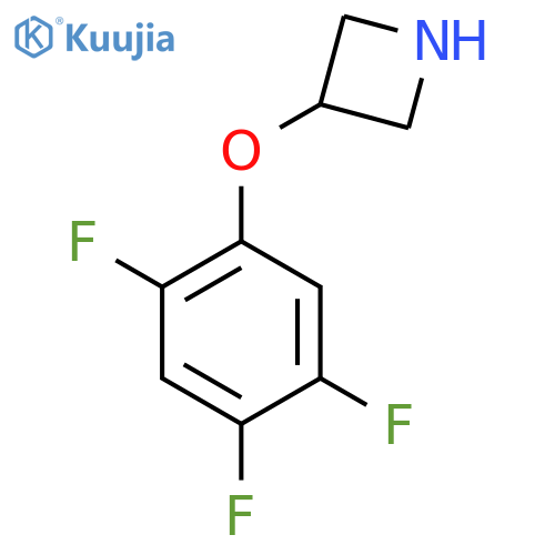 3-(2,4,5-trifluorophenoxy)azetidine structure