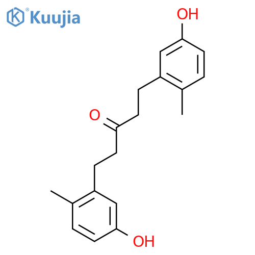 1,5-Bis(5-hydroxy-2-methylphenyl)pentan-3-one structure