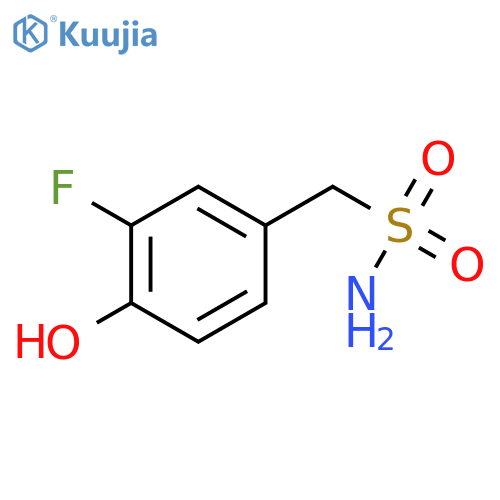 (3-fluoro-4-hydroxyphenyl)methanesulfonamide structure