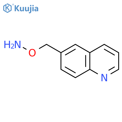 O-(quinolin-6-yl)methylhydroxylamine structure