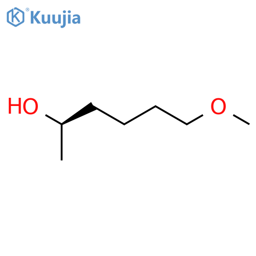 (2R)-6-methoxyhexan-2-ol structure