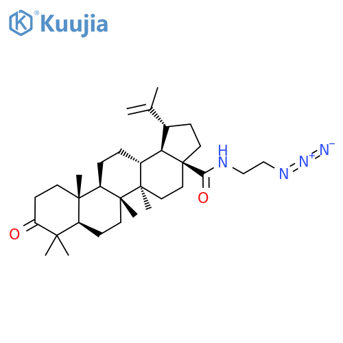 N-(2-Azidoethyl)-3-oxo-lup-20(29)-en-28-amide structure