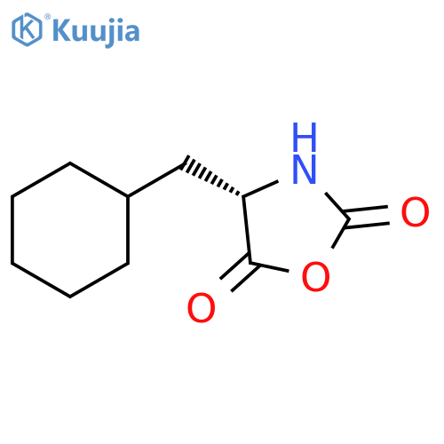 (S)-4-(Cyclohexylmethyl)oxazolidine-2,5-dione structure