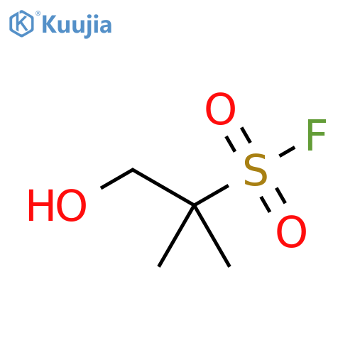 1-hydroxy-2-methylpropane-2-sulfonyl fluoride structure