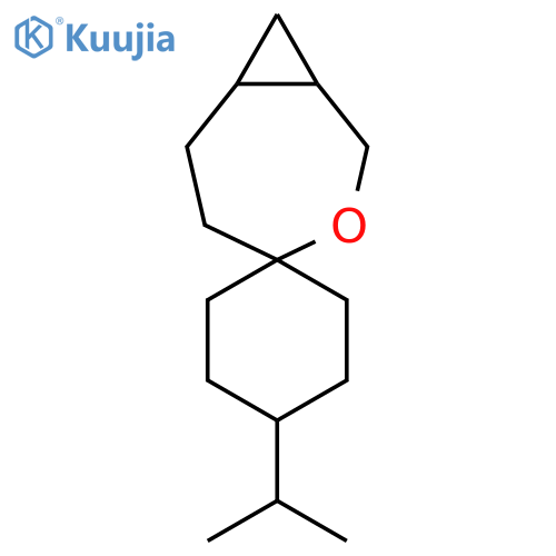 4'-(propan-2-yl)-3-oxaspirobicyclo5.1.0octane-4,1'-cyclohexane structure
