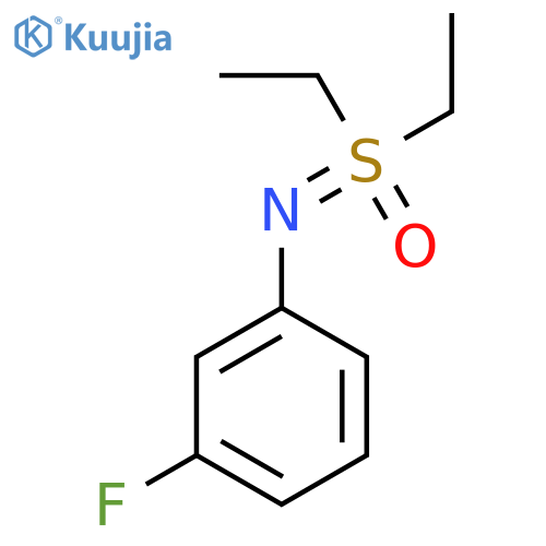 diethyl(3-fluorophenyl)imino-lambda6-sulfanone structure