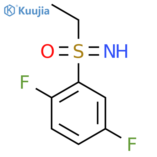 (2,5-difluorophenyl)(ethyl)imino-lambda6-sulfanone structure