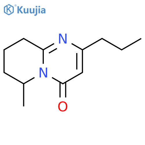 6-methyl-2-propyl-4H,6H,7H,8H,9H-pyrido1,2-apyrimidin-4-one structure
