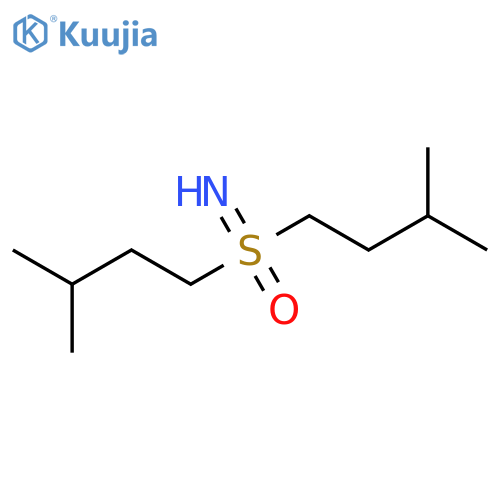 iminobis(3-methylbutyl)-lambda6-sulfanone structure