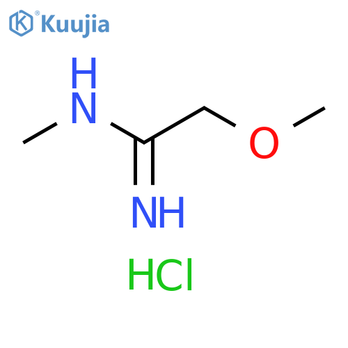 2-methoxy-N-methylethanimidamide hydrochloride structure