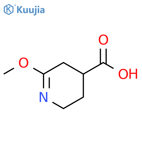 6-methoxy-2,3,4,5-tetrahydropyridine-4-carboxylic acid structure