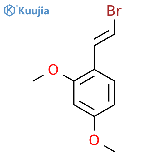 1-(2-Bromoethenyl)-2,4-dimethoxybenzene structure