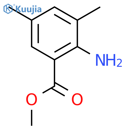 Methyl 2-amino-3,5-dimethylbenzoate structure