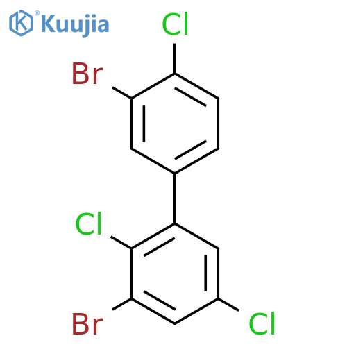 1,1'-Biphenyl, 3,3'-dibromo-2,4',5-trichloro- structure