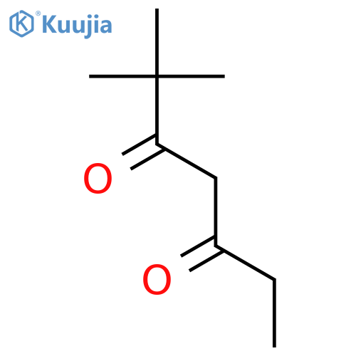2,2-dimethylheptane-3,5-dione structure