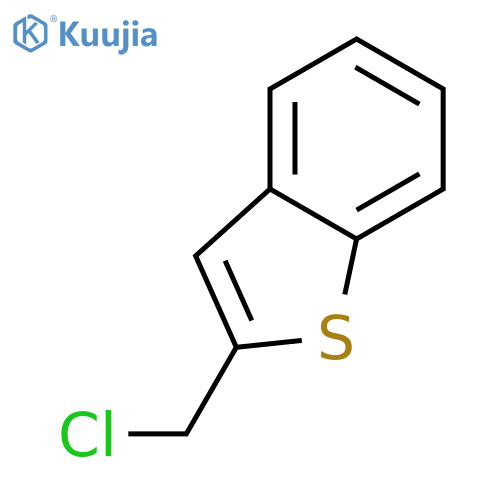 2-(Chloromethyl)-1-benzothiophene structure