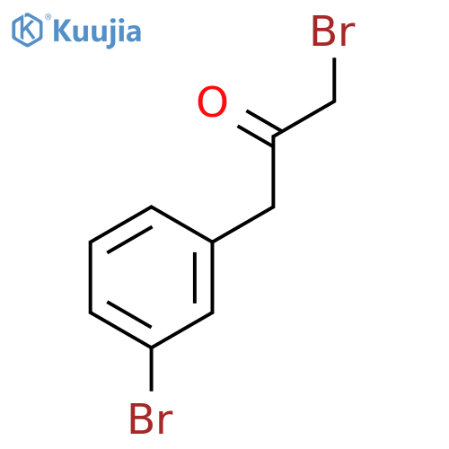 1-Bromo-3-(3-bromophenyl)propan-2-one structure