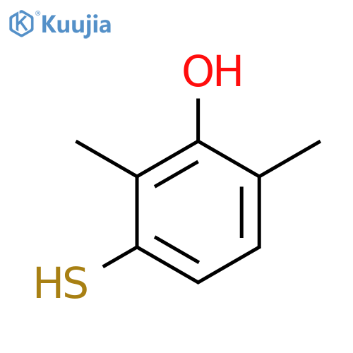 3-Mercapto-2,6-dimethylphenol structure