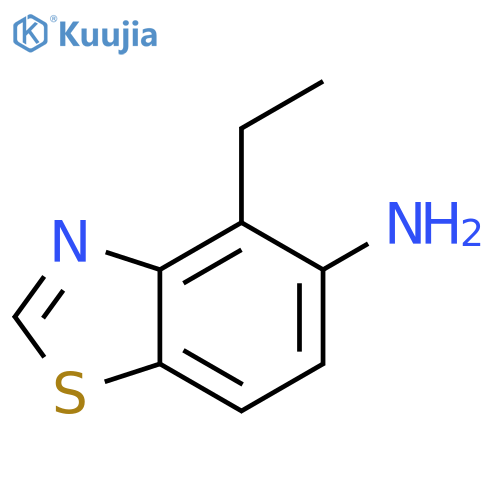 5-Benzothiazolamine,4-ethyl- structure