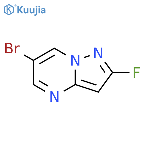 6-bromo-2-fluoropyrazolo[1,5-a]pyrimidine structure